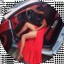 Ledi in red