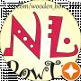 NL Bow Tie Деревянные галстук бабочки