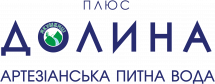 Логотип Долина плюс, питна вода м. Вінниця