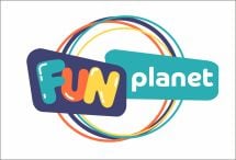 Логотип Fun Planet, сімейний розважальний центр м. Хмельницький