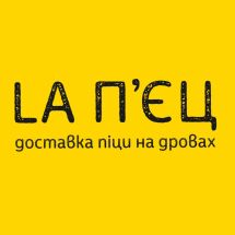 Логотип LA П'ЄЦ , доставка піци на дровах м. Хмельницький