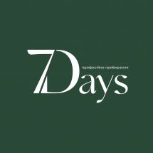 Логотип 7days cleaning, клінінгова компанія м. Вінниця