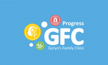 Логотип GFC Progress, центр розвитку можливостей м. Хмельницький