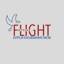 Логотип Flight, курси іноземних мов м. Вінниця