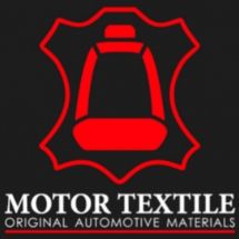 Логотип Motor Textile, магазин автомобільних матеріалів м. Вінниця