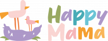 Логотип Happy Mama, приватний дошкільний навчальний заклад м. Тернопіль