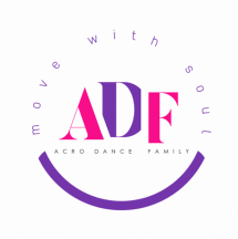 Логотип Acro Dance Family, професійний танцювально-акробатичний простір м. Хмельницький
