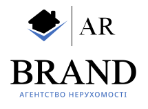 Логотип AR BRAND, агентство нерухомості м. Хмельницький