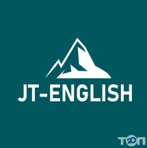 Логотип JT-ENGLISH, школа англійської мови м. Кропивницький