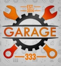 Логотип Garage_333_cv, автомайстерня м. Чернівці