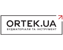 Логотип Ortek, будівельний хаб м. Вінниця