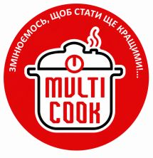 Логотип Multi Cook, домашні напівфабрикати м. Хмельницький