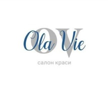 Логотип OLA VIE, салон краси м. Хмельницький