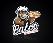 Baloo, доставка піци та суші у Хмельницькому Логотип Baloo, доставка піци та суші м. Хмельницький
