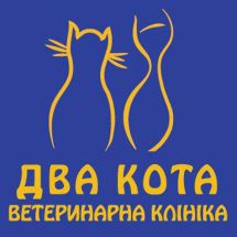 Логотип Два кота м. Вінниця