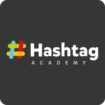 Логотип Hashtag, комп'ютерна академія м. Хмельницький