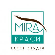 Логотип MИРA КРАСОТЫ, эстет студия г. Тернополь