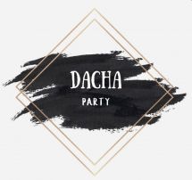Логотип Dacha Party, зона відпочинку м. Тернопіль