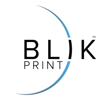 Логотип BlikPrint, поліграфмя г. Винница