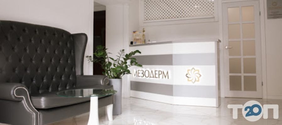 Лого Мезодерм, косметологічний центр, школа косметології