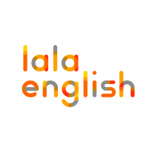Логотип Lala English, студія англійської мови м. Львів