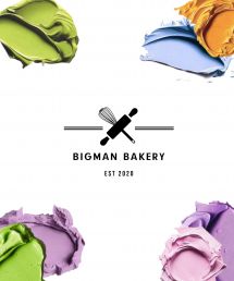 Логотип Bigman Bakery, кондитерская г. Винница