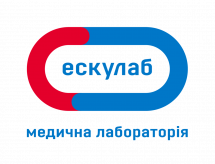 Логотип Ескулаб, медична лабораторія м. Івано-Франківськ