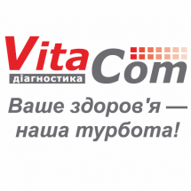 Логотип VitaCom, діагностика м. Черкаси
