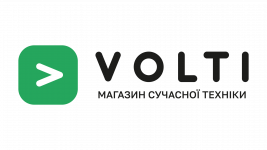 Логотип VOLTI , найбільша регіональна роздрібна мережа гаджетів та сучасної побутової техніки м. Вінниця