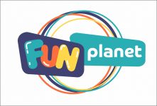 Логотип Fun Planet, сімейний розважальний центр м. Хмельницький
