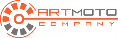 Логотип Артмото, мотосалон м. Київ