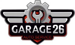 Логотип Garage 26, автосервис г. Хмельницкий