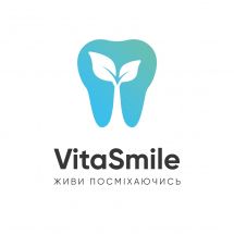 Логотип VitaSmile, стоматологія м. Тернопіль