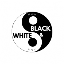 Логотип Black&white, салон красоты г. Тернополь