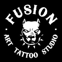 Логотип Fusion, тату-салон м. Київ
