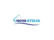 Логотип Nova Stelya, натяжні стелі м. Київ