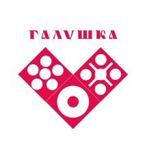 Логотип національний проект мережа ресторанів "ГАЛУШКА" г. Киев