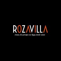 Логотип Rozavilla, салон штор г. Хмельницкий