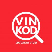 Логотип Vin Kod, автосервіс м. Чернігів