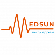 Логотип Medsun, центр здоров'я м. Вінниця