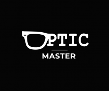 Логотип Optic-master, магазин оптики м. Київ