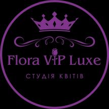 Логотип FloraDeLuxe, студія квітів м. Вінниця