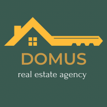 Логотип Domus, агентство нерухомості м. Вінниця