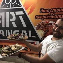 Логотип Art mangal, фастфуд-кафе м. Одеса