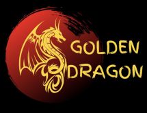 Логотип GOLDEN DRAGON, доставка суши г. Тернополь
