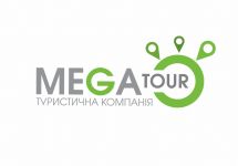Логотип Мега -тур, туристична фірма в Чернівцях м. Чернівці