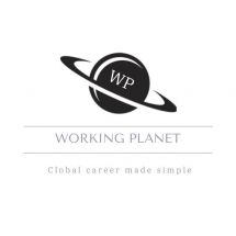 Логотип Working Planet, працевлаштування за кордоном м. Вінниця