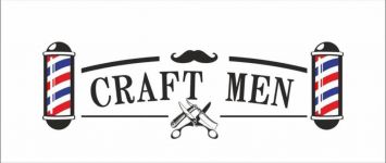 Логотип Барбер шоп “Craft men” г. Тернополь