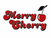 Логотип Merry Cherry, ретро-кафе м. Вінниця