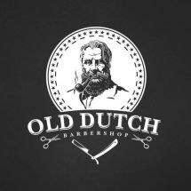 Логотип Old Dutch, барбершоп м. Полтава